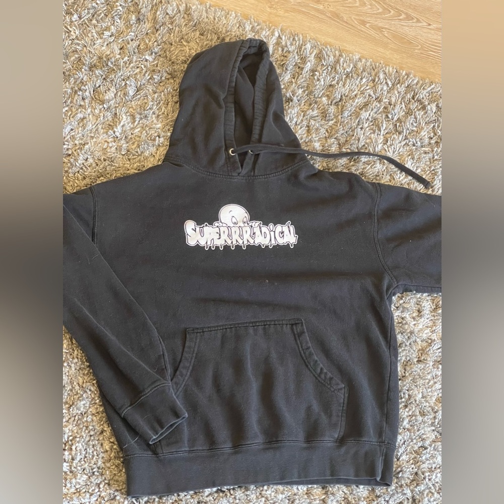 Men’s Medium Superrradical Hoodie Sweatshirt